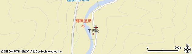和歌山県田辺市龍神村龍神58周辺の地図