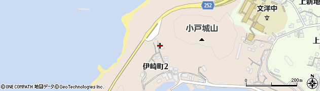 山口県下関市伊崎町周辺の地図