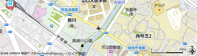 樋ノ口橋周辺の地図