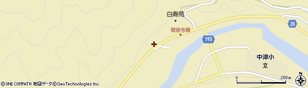 中津接骨院周辺の地図