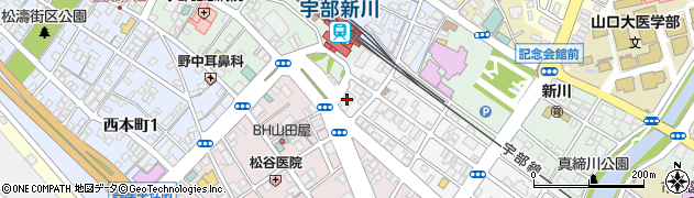 セコム株式会社宇部営業所周辺の地図