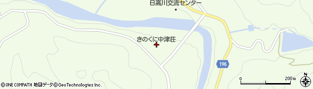 和歌山県日高郡日高川町高津尾1049周辺の地図