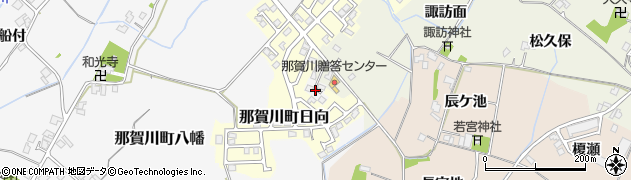 徳島県阿南市那賀川町八幡（高原）周辺の地図