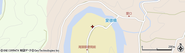 和歌山県日高郡日高川町滝頭229周辺の地図