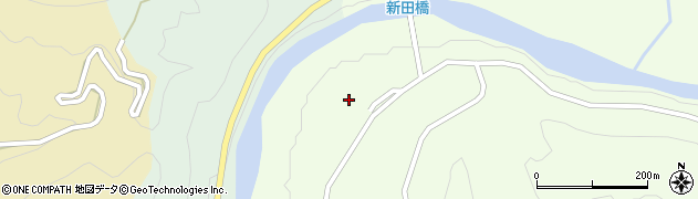 和歌山県日高郡日高川町高津尾1071周辺の地図