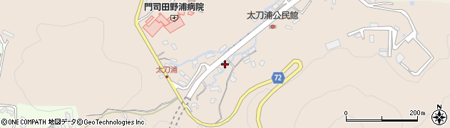 福岡県北九州市門司区田野浦1214周辺の地図