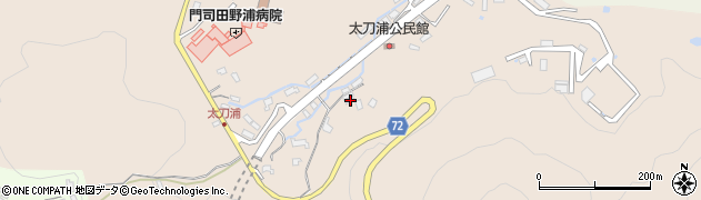福岡県北九州市門司区田野浦1164周辺の地図