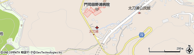 福岡県北九州市門司区田野浦1181周辺の地図