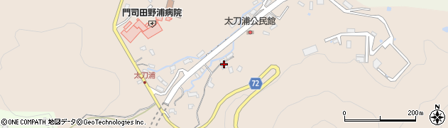 福岡県北九州市門司区田野浦1165周辺の地図