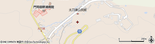 福岡県北九州市門司区田野浦1153周辺の地図