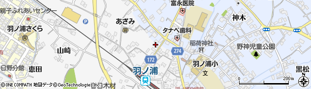 奥田竹宣堂周辺の地図