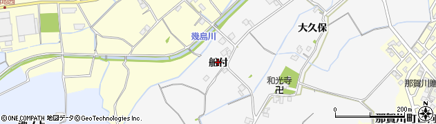 徳島県阿南市那賀川町八幡（船付）周辺の地図