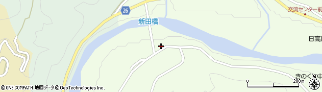 和歌山県日高郡日高川町高津尾1062周辺の地図