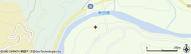 和歌山県日高郡日高川町高津尾1067周辺の地図