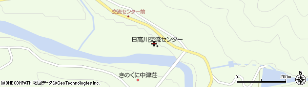 和歌山県日高郡日高川町高津尾718周辺の地図