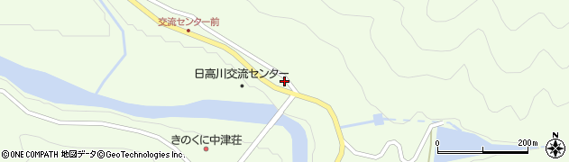和歌山県日高郡日高川町高津尾755周辺の地図