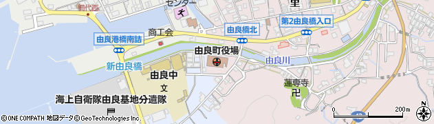 和歌山県由良町（日高郡）周辺の地図