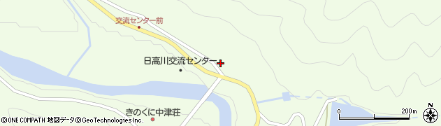 和歌山県日高郡日高川町高津尾769周辺の地図