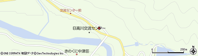 和歌山県日高郡日高川町高津尾705周辺の地図