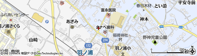 駅前中華周辺の地図
