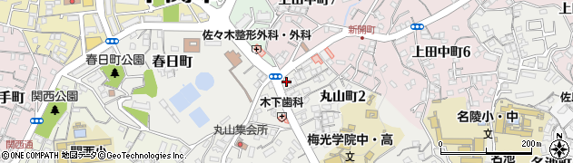 セブンイレブン下関丸山町店周辺の地図