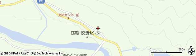 和歌山県日高郡日高川町高津尾699周辺の地図