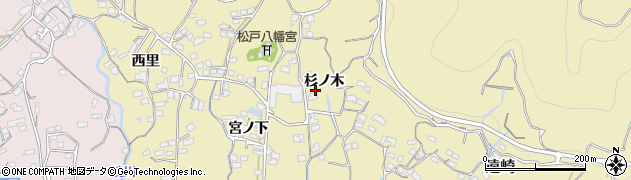 山口県柳井市遠崎（杉ノ木）周辺の地図
