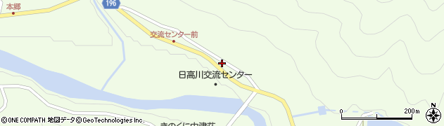 和歌山県日高郡日高川町高津尾688周辺の地図