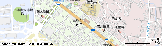 聖教新聞光販売店周辺の地図