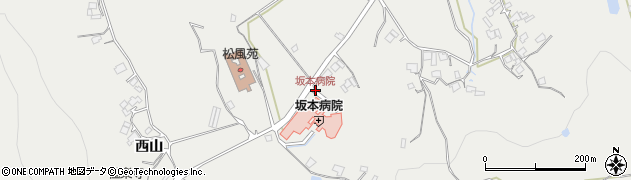 坂本病院周辺の地図