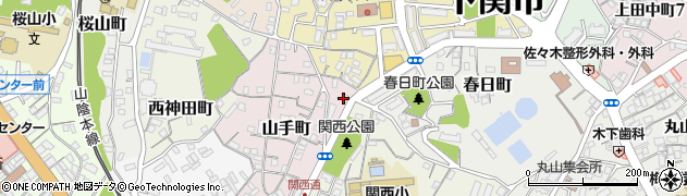 有限会社室中文苑堂周辺の地図