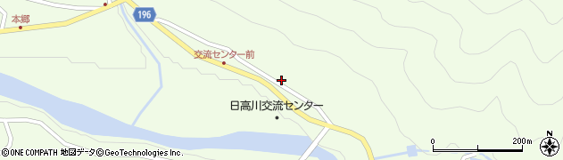 和歌山県日高郡日高川町高津尾687周辺の地図
