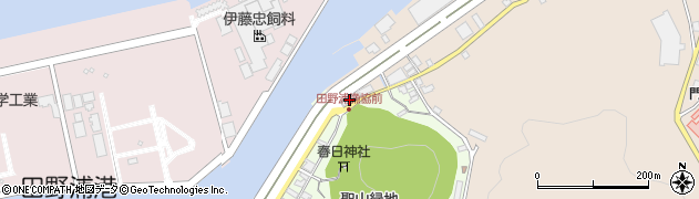 福岡県北九州市門司区田野浦956周辺の地図
