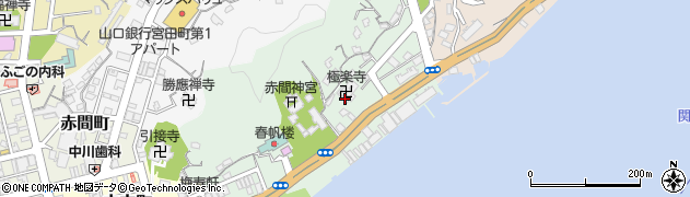 極楽寺　浄土真宗・納骨堂周辺の地図