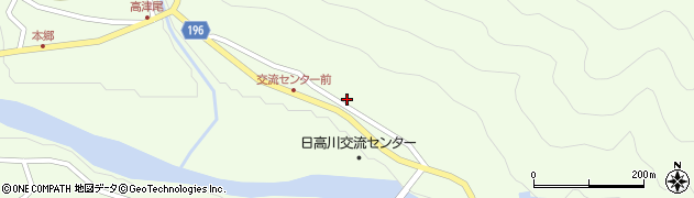 和歌山県日高郡日高川町高津尾683周辺の地図