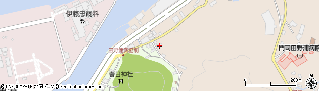 福岡県北九州市門司区田野浦964周辺の地図
