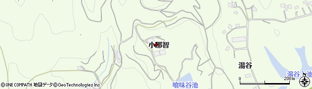 徳島県小松島市櫛渕町（小那智）周辺の地図