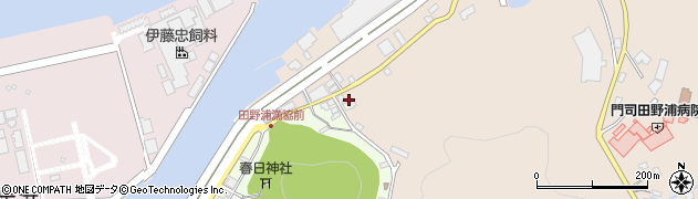 福岡県北九州市門司区田野浦965周辺の地図