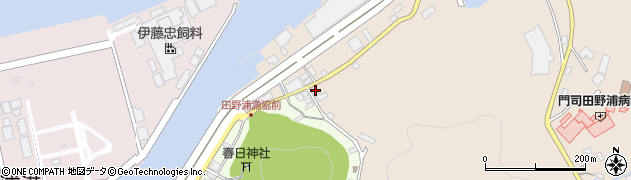 福岡県北九州市門司区田野浦963周辺の地図