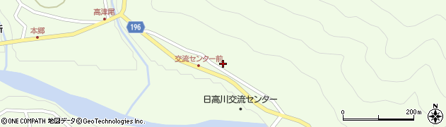 和歌山県日高郡日高川町高津尾659周辺の地図