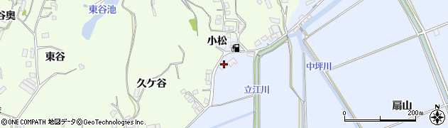 徳島県小松島市立江町中ノ坪126周辺の地図
