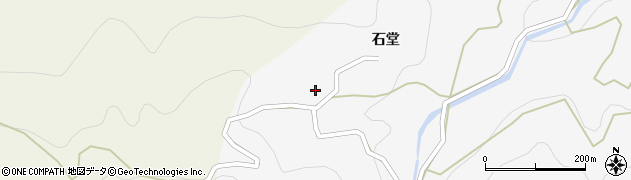 徳島県神山町（名西郡）神領（石堂）周辺の地図