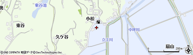 徳島県小松島市立江町（中ノ坪）周辺の地図