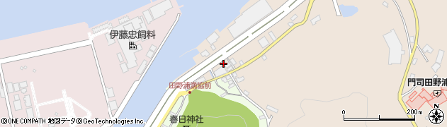 福岡県北九州市門司区田野浦961周辺の地図