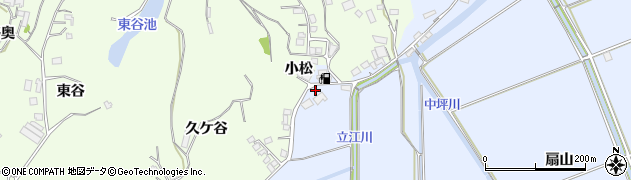 徳島県小松島市立江町中ノ坪128周辺の地図