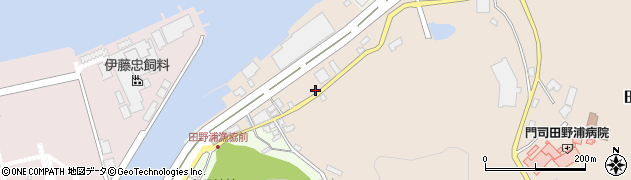 福岡県北九州市門司区田野浦986-4周辺の地図