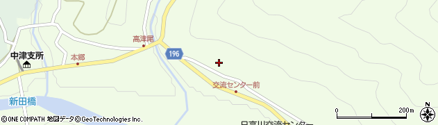 和歌山県日高郡日高川町高津尾1688周辺の地図
