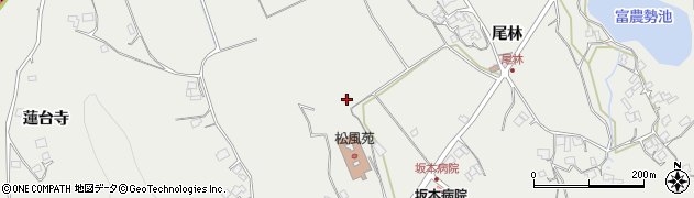 山口県柳井市余田尾林3750周辺の地図