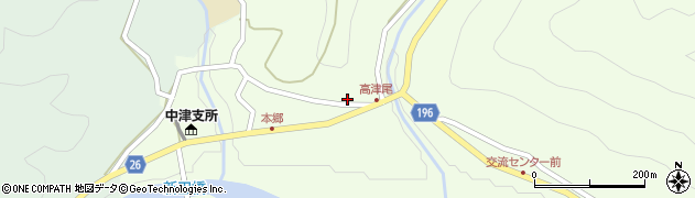 曽我乃家旅館周辺の地図