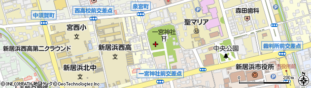 新居神社周辺の地図